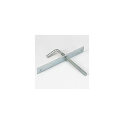 B-Line B3019-5/8PLN Adjustable Deck Ceiling Bolt, 7 ga Steel, Plain