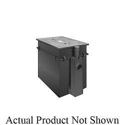 Smith® 8210T02 (-B-E06) Grease Interceptor With 6 in Extension, 2 in Nominal, 20 lb Capacity, 10 gpm Flow Rate