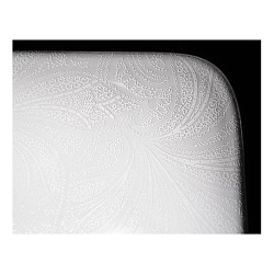 Kohler® 29471-FP1-0 K-29471-FP1 Sartorial™ Paisley Caxton® Rectangle Sink, Rectangular Shape, 19-15/16 in L x 15-1/2 in W x 7-5/16 in H, Under Mounting, Vitreous China, White