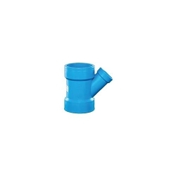 Orion® Blueline™ 712424, SF-BL-4X3-R45Y Reducing Lateral Wye, 4 x 3 in Nominal, Socket Fusion End Style, Polypropylene