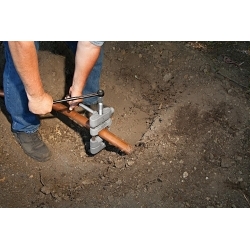 Reed 08203 Type K Shut-Off Tool, 1-1/4 to 2 in Capacity, Copper Body, Detachable Handle