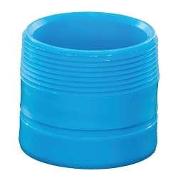 Orion® Blueline™ 710011 FRPP NH, NH-BL-1.5-MA Male Adapter, 1-1/2 in Nominal, No-Hub End Style, Polypropylene