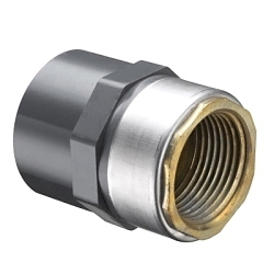 Spears® 835-015BR Standard, 1-1/2 in nominal, Socket x FNPT end style, SCH 80, PVC, Domestic