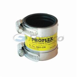 Fernco® PROFLEX® 3003-150 Shielded Pipe Coupling, 1-1/2 in Nominal, C x C End Style, Domestic