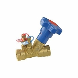 RWV® 9517AB 1 Hydronic Balancing Valve, 1 in Nominal, NPT End Style, 4.09 gpm Flow Rate, DZR Brass Body, Import