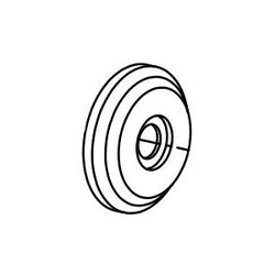 Ginger® 1100C Rosette Only, Ginger® Rosette Only, For Use With Chelsea® Model 1110 Single Robe Hook