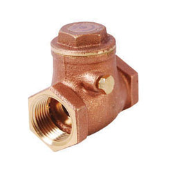 LEGEND 105-111 T-451 Swing Check Valve, 4 in Nominal, FNPT End Style, Cast Brass Body, Import