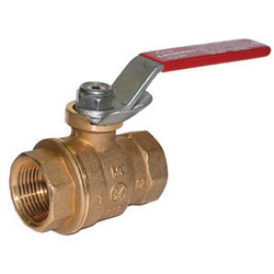 LEGEND 101-055NL T-1001LDNL Ball Valve With Handle and Locking Device, 1 in Nominal, FNPT End Style, Forged Brass Body, Full Port, Import