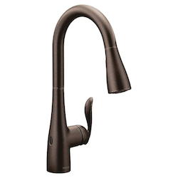 Moen® Arbor®, 1.5 gpm Flow Rate, 1 Handles, 1 Faucet Holes, Function: Touchless, Domestic
