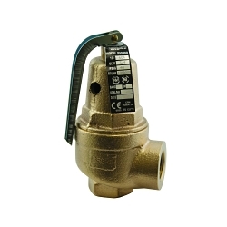 Apollo™ 1061410 10-600 High Capacity Safety Relief Valve, 3/4 x 1 in Nominal, FNPT End Style, Bronze Body, Domestic