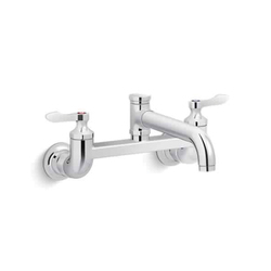 Kohler® 820T20-4AFA-CP Triton® Bowe® Bathroom Sink Faucet, Commercial, 1.8 gpm Flow Rate, 8 in Center, Polished Chrome