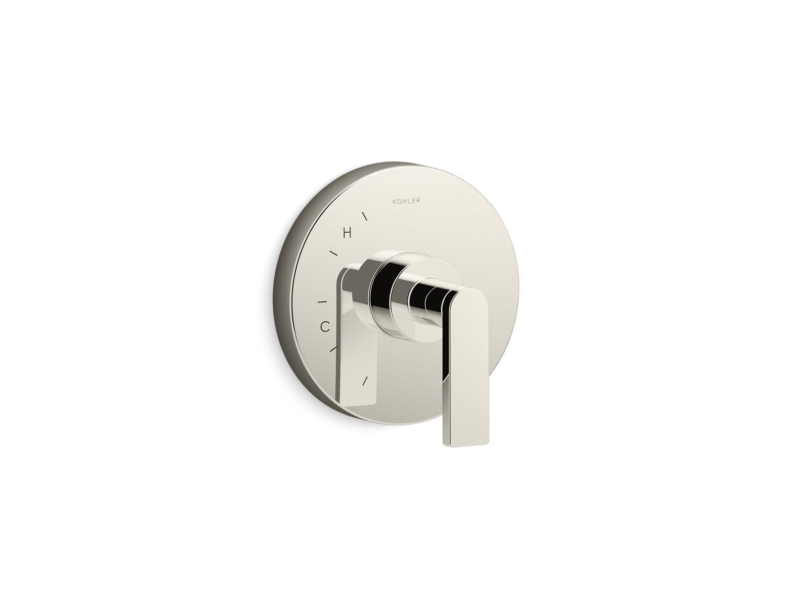 Kohler® TS73115-4-SN Pressure-Balancing Valve Trim, Vibrant Polished Nickel