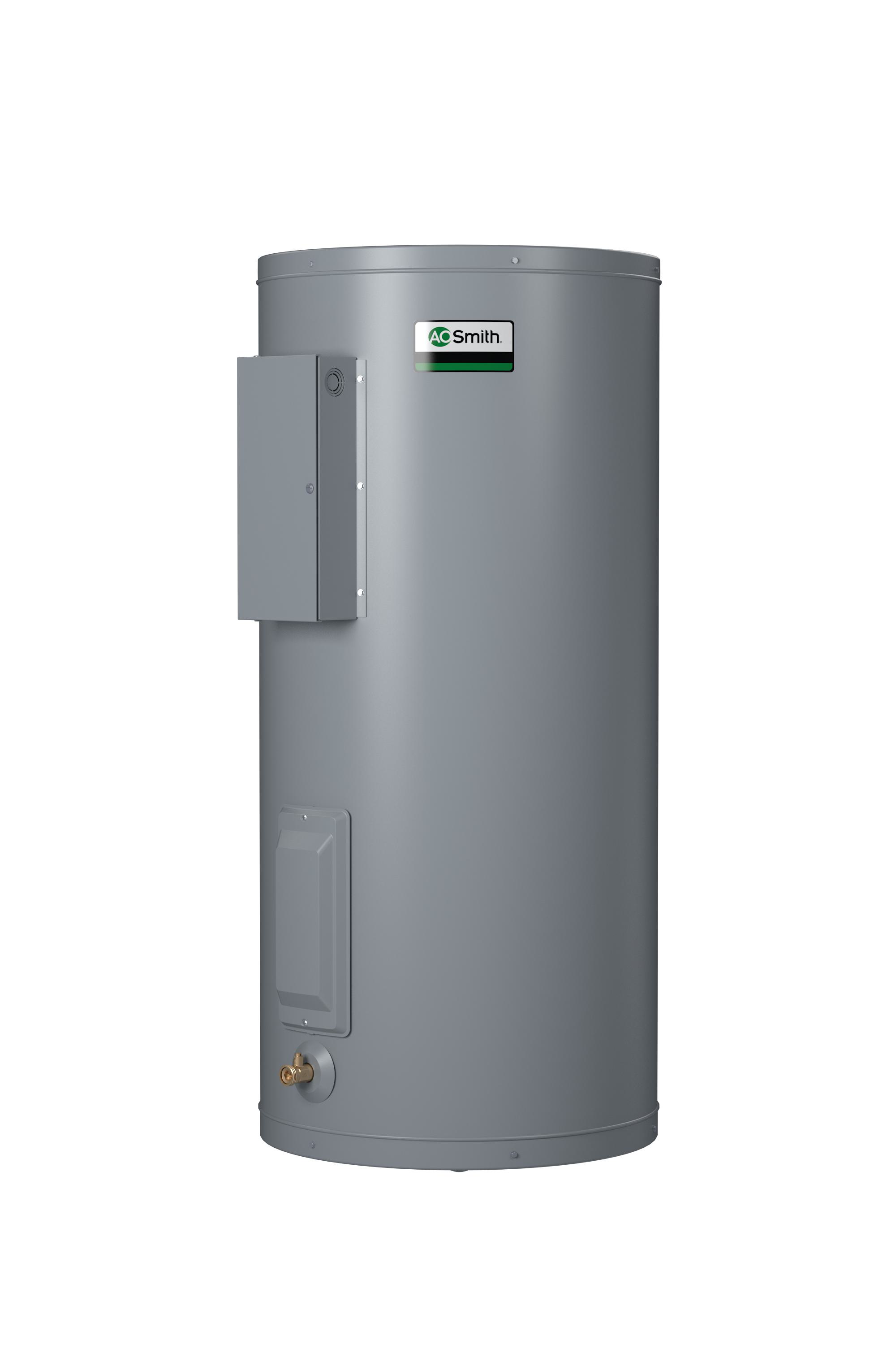 AO Smith® 100349671 DEN-52 Commercial Water Heater, 55 gal Tank, 4500 W Power Rating, 208 V, 3 Phase, Tall or Short: Tall
