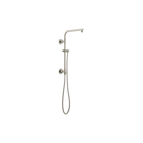Brizo® 80092-NK Euro Round Shower Column, 15 in L Shower Arm, Domestic