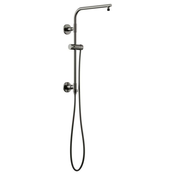 Brizo® 80092-SL Euro Round Shower Column, 15 in L Shower Arm, Domestic