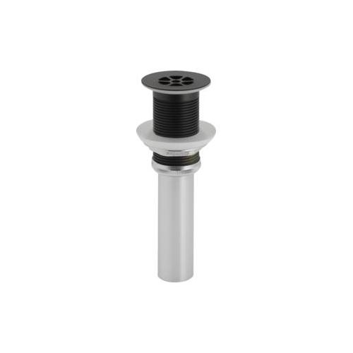 Brizo® RP72411BL Grid Strainer without Overflow, 2-3/8 in Nominal, 2-3/8 in OAL, Brass, Matte Black, Import