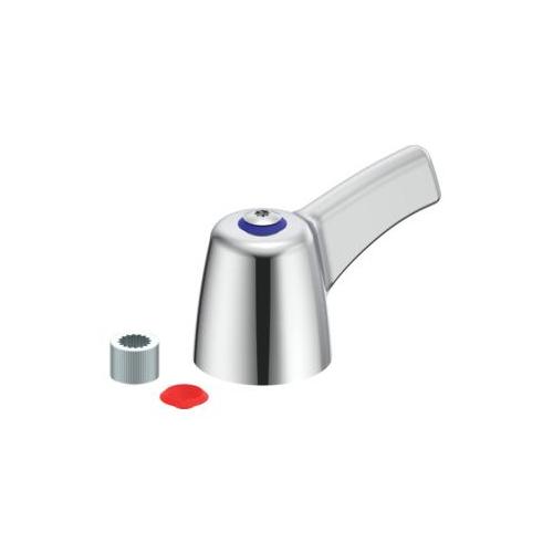 DELTA® 060599A Single Hooded Lever Handle Kit, 3 in, Polished Chrome, Import