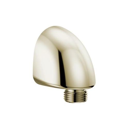 DELTA® 50560-PN-PR Universal Showering Components Hand Shower, 1/2 in FNPT x 1/2 in NPSM Male Hose End Style, Solid Brass, Import