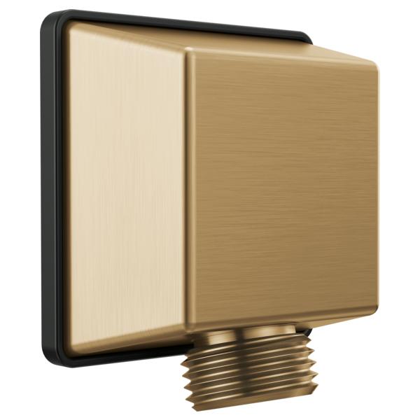 DELTA® 50570-CZ-PR Universal Showering Components Hand Shower, 1/2 in FNPT x 1/2 in NPSM Male Hose End Style, Solid Brass, Import