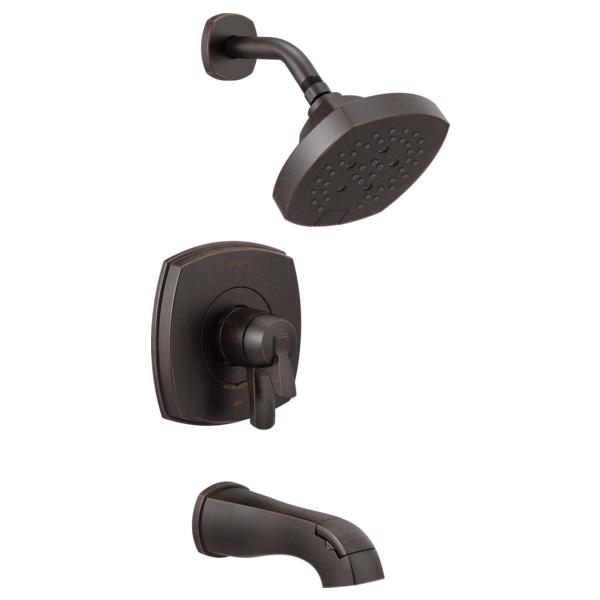 DELTA® T17476-RB Monitor® 17 Series Tub and Shower Only, 1.75 gpm Shower, Venetian Bronze