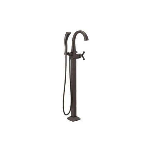 DELTA® T47776-RBFL Stryke™ Tub Filler Trim, 10 gpm at 60 psi Flow Rate, Venetian Bronze, 1 Handle, Import