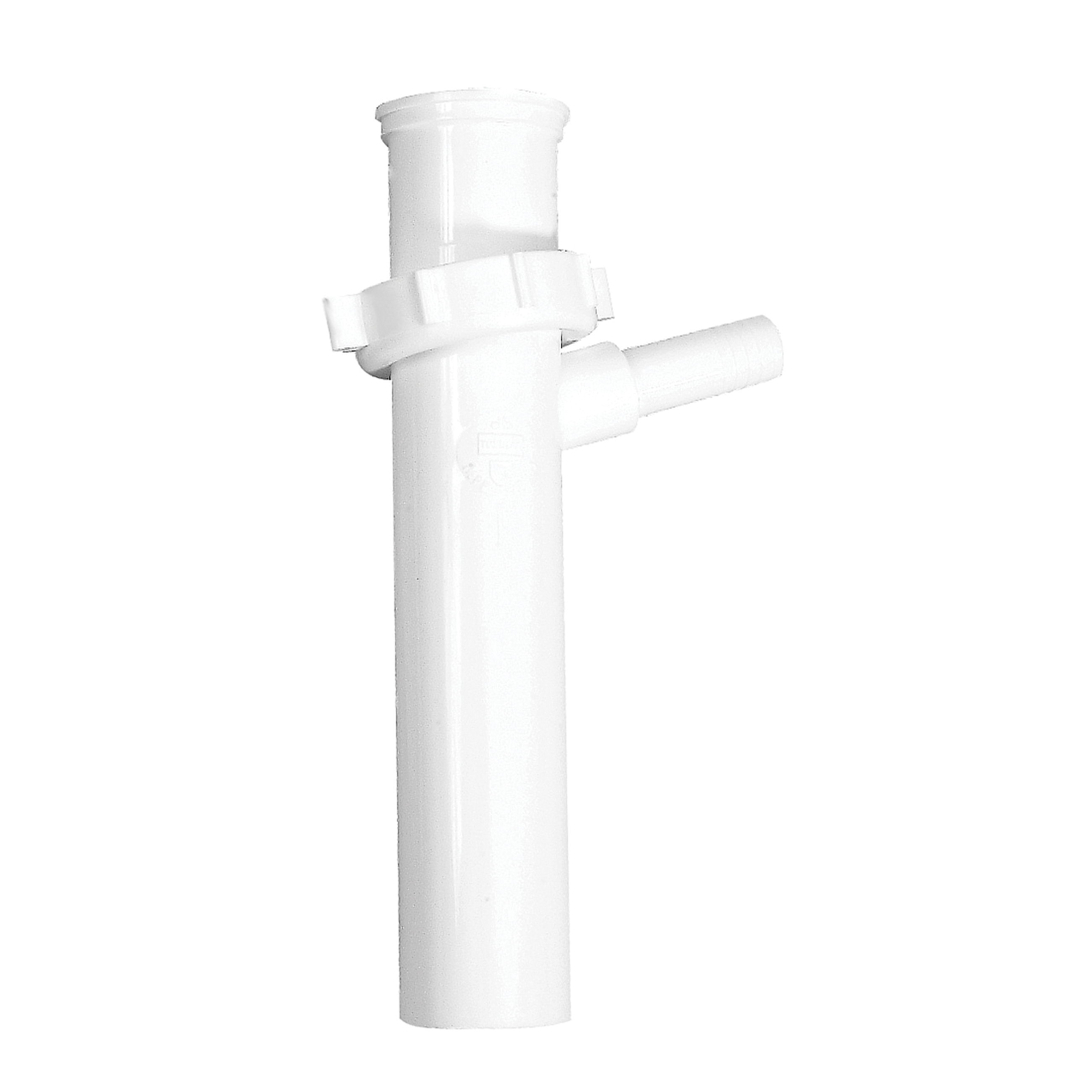 Dearborn® PP9818 Branch Tailpiece, 1-1/2 in Pipe, 8 in L, Slip Joint Connection, Polypropylene, Import