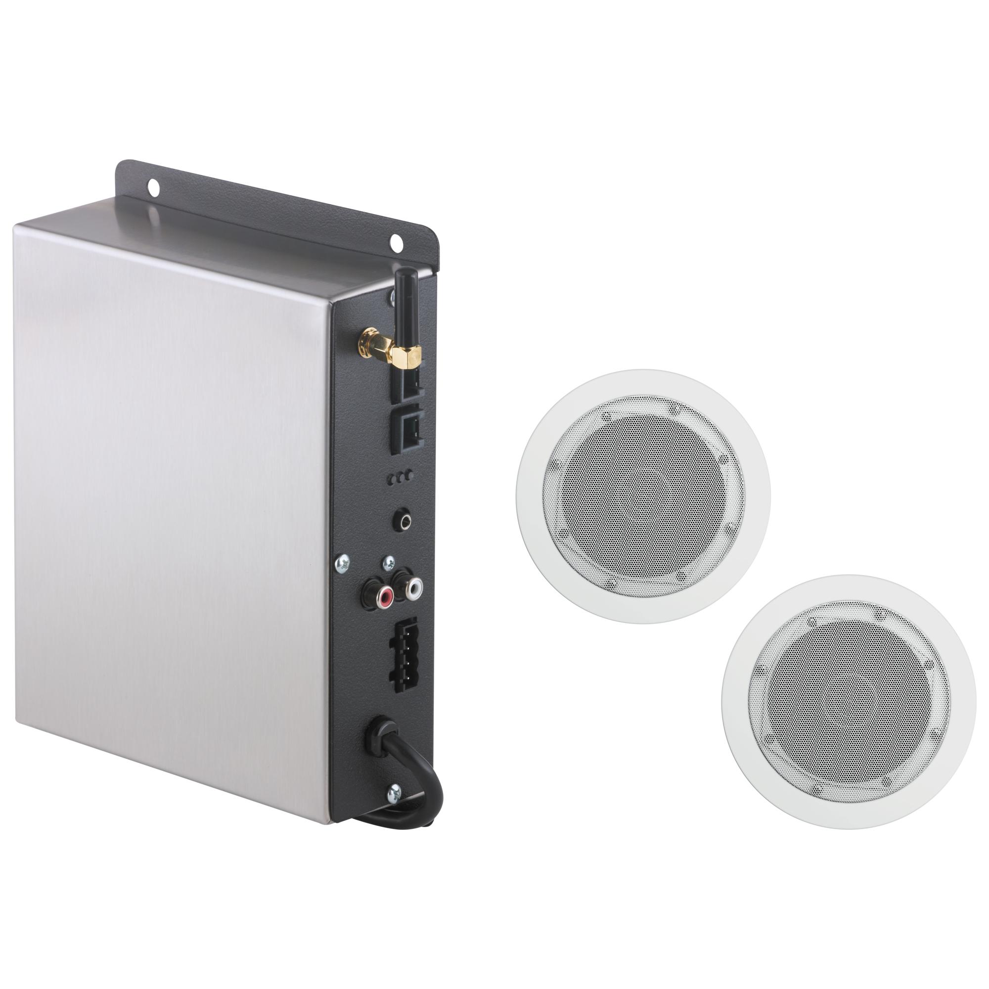 DELTA® 5SP-MU-3 Shower Component Audio Speaker System, 70 W, 50/60 Hz, Domestic
