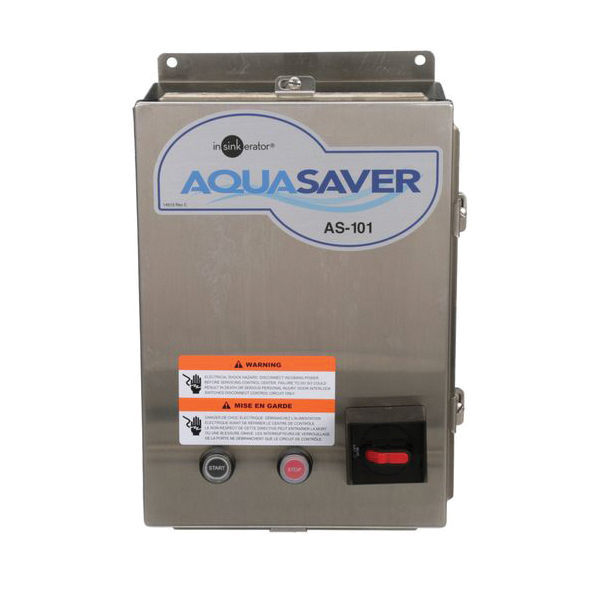 Insinkerator® 15255A AS-101 Automatic Reversing Fully Programmable Control Panel, 208 to 240 V, NEMA 4 Enclosure, 1/2 to 2 hp