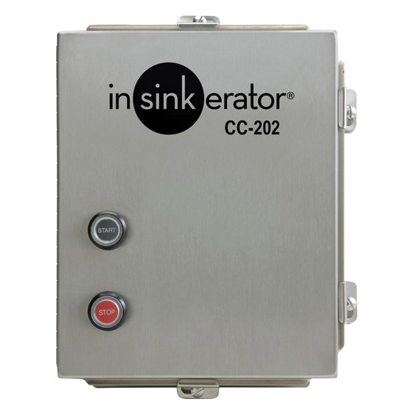 Insinkerator® 15257A CC-202 Automatic Reversing Action Control Panel, 208 to 240 V, NEMA 4 Enclosure, 1/2 to 2 hp