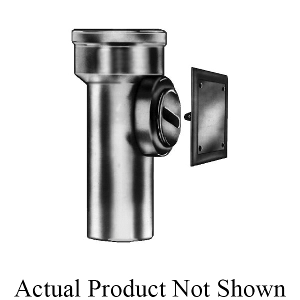 Smith® 4558Y03 Cleanout Tee, 3 in Outlet, Cast Iron