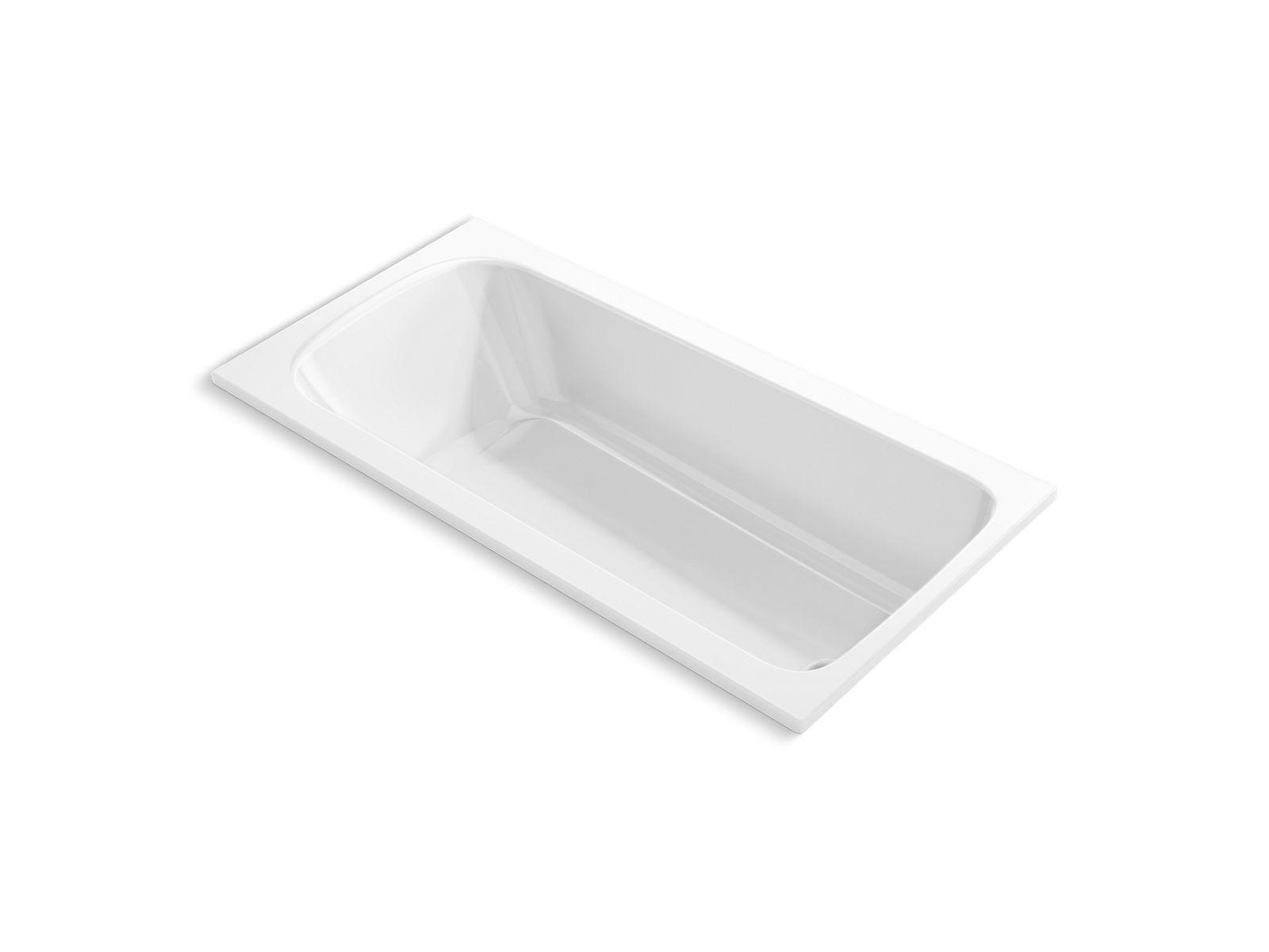 Kohler® 25834-0 Avec™ Bathtub, White