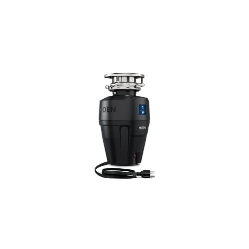 Moen® EX100C Host™ High Speed Garbage Disposal, 1-1/2 in Drain, 1 hp, 115 V, 2500 rpm Grinding, Import