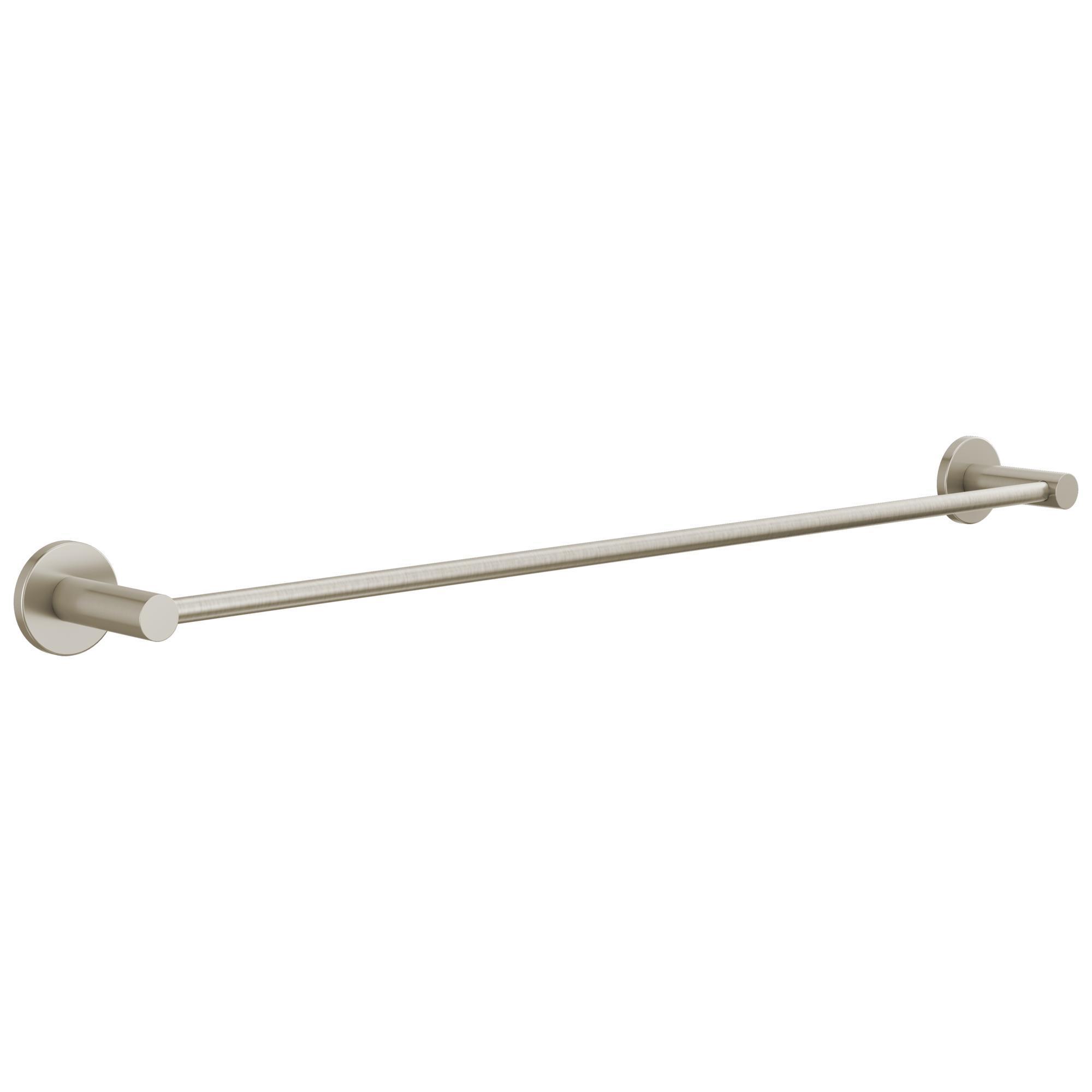 Peerless® PA647-24BN PA647-24 Precept® Bath Hardware Towel Bar, 24 in L Bar, 2 in OAH x 2-7/8 in OAD, Import