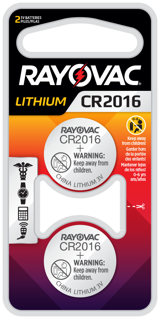 Rayovac® KECR2016-2