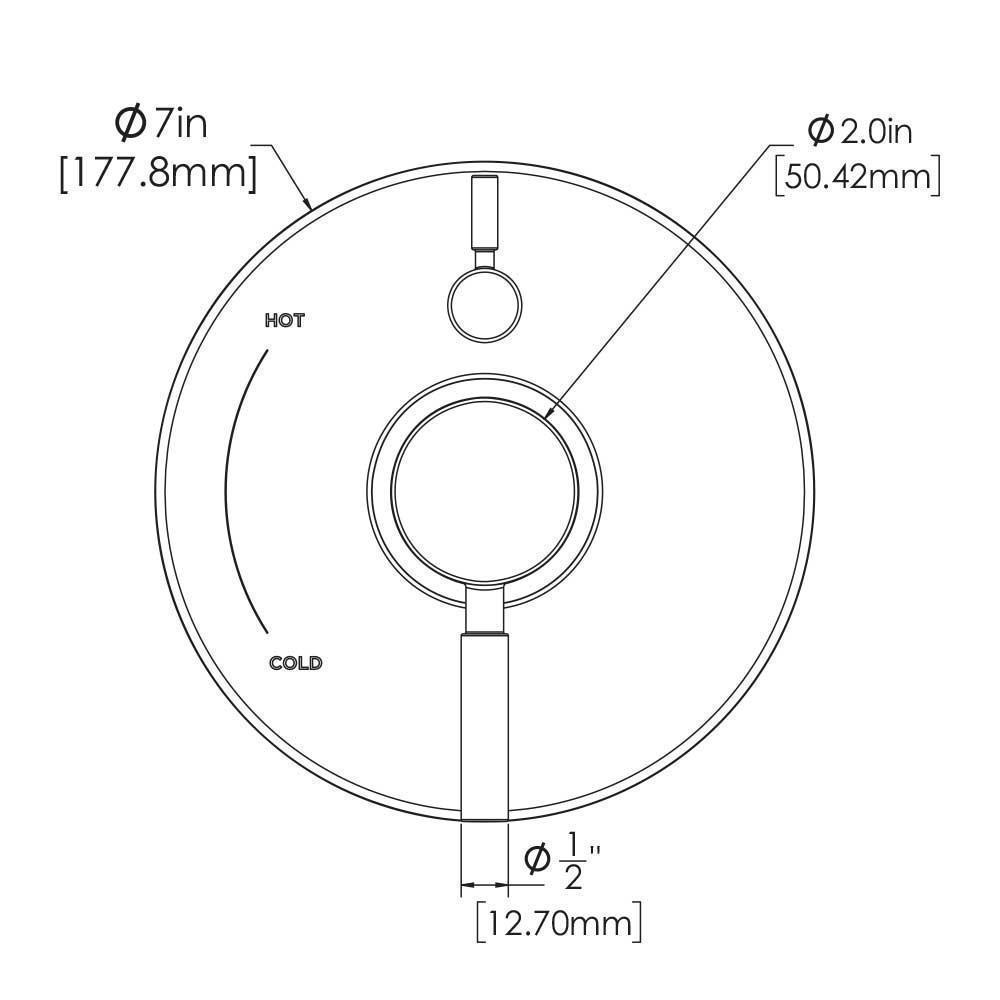 Speakman® CPT-1401-BN