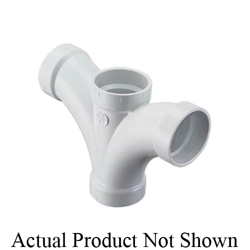 Spears® P500-338 P500, 3 x 2 x 3 x 3 in nominal, Hub end style, PVC, Domestic
