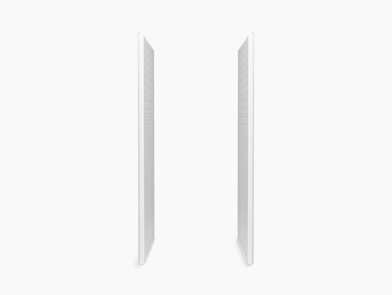 Sterling® 72505100-0 Traverse™ Shower End Wall Set, 34 in L x 73-1/2 in H, Vikrell