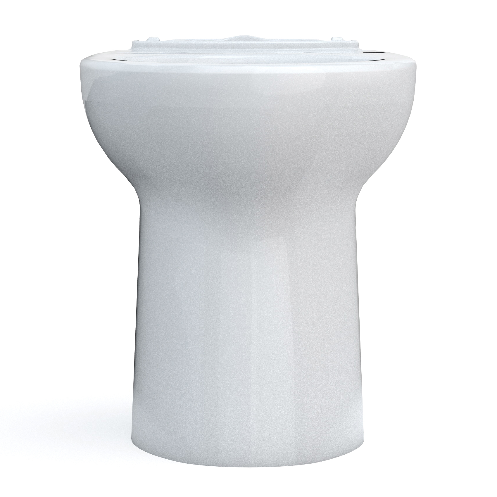 Toto® C776CEGT40#01 Universal Height Toilet Bowl, Drake®, Cotton White, Elongated Shape, 12 in Rough-In, 14-15/16 in H Rim, 2-1/8 in Trapway