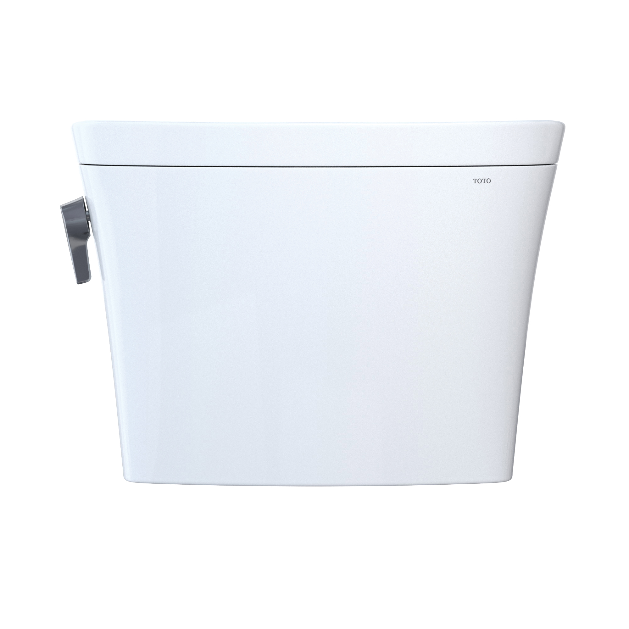 Toto® ST448UMA#01 Arc Dual Flush Toilet Tank Only With WASHLET®+ Auto Flush Compatibility, Aquia® IV 1G®, 0.8/1 gpf, Left Hand Lever Flush, Cotton White, Import