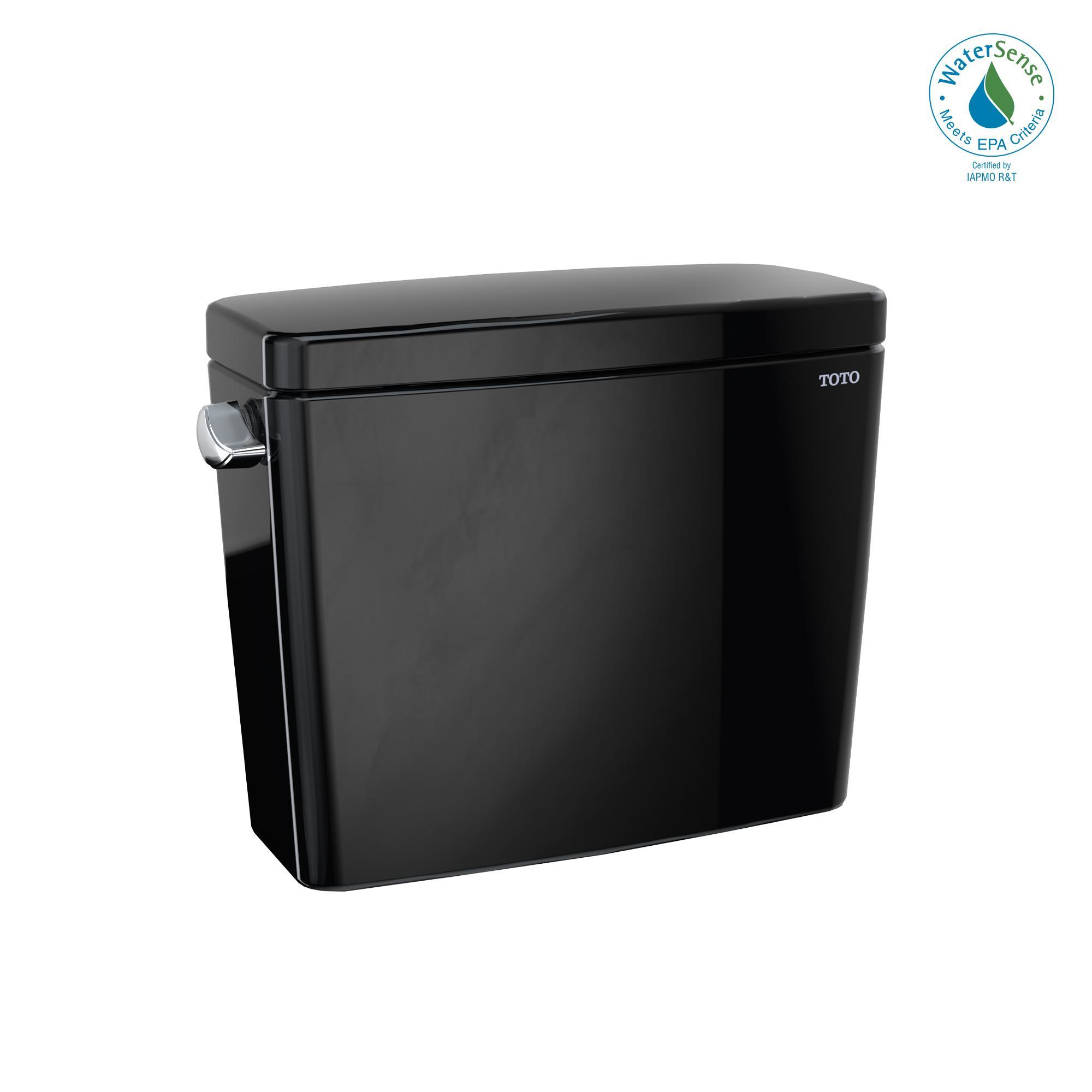 Toto® ST776EA#51 Tank and Cover Only, Drake®, 1.28 gpf, 3 in Left Hand Flush, Ebony, Import
