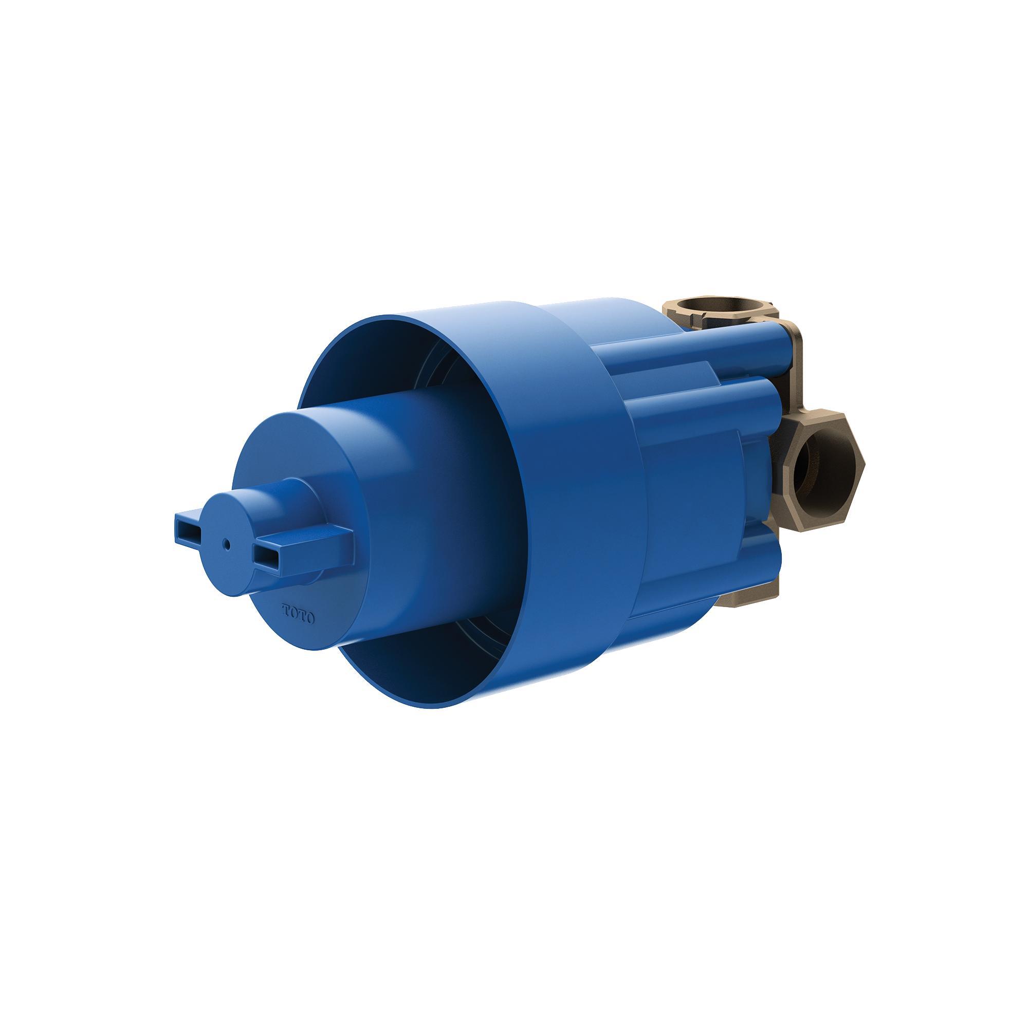 Toto® TBN01102U#CP Shower Diverter Valve, 1/2 in NPT Inlet x 1/2 in NPT Outlet, 2 Ways, Bronze Body, Import