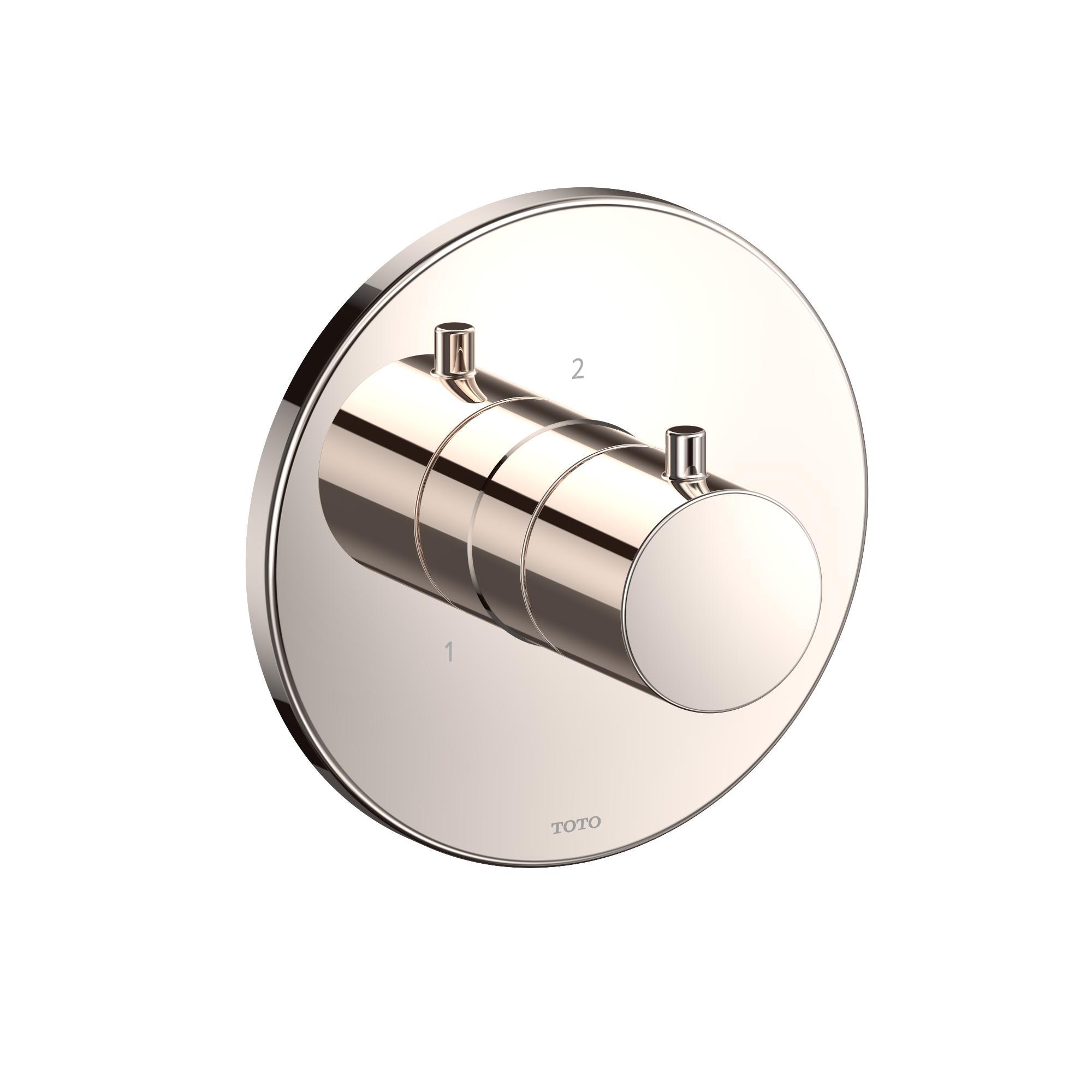 Toto® TBV01103U#PN Round Shower Trim, Polished Nickel
