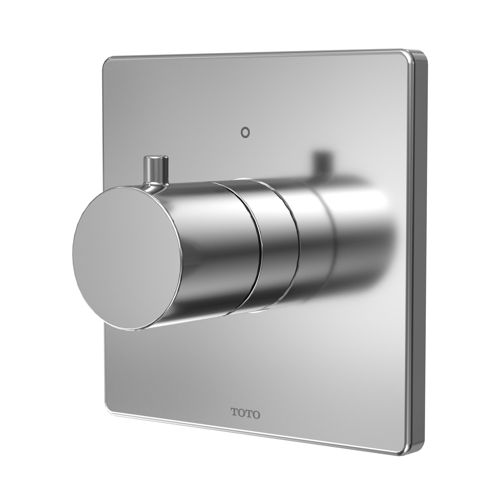 Toto® TBV02101U#CP Square Shower Trim, Polished Chrome