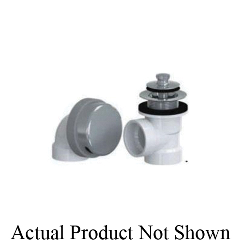 Watco® 917-FA-ABS-CP Innovator® 917 Solvent Weld Bath Waste Half Kit, STD ABS, Polished Chrome