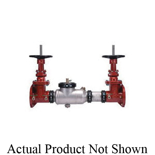 Zurn® Wilkins 4-350ASTDAR-A 350ASTDAR Detector Assembly, 4 in Nominal, Flanged Outside Stem and Yoke Gate Valves End Style, Outside Stem and Yoke Gate Valve, 304L Stainless Steel Body, Dual Check, 125 lb
