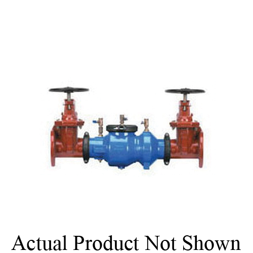 Zurn® Wilkins 212-350AOSY 350A Horizontal/Vertical Backflow Preventer, 2-1/2 in Nominal, Flanged Outside Stem and Yoke Gate Valves End Style, Outside Stem and Yoke Gate Valve, Ductile Iron Body, Dual Check, 125 lb