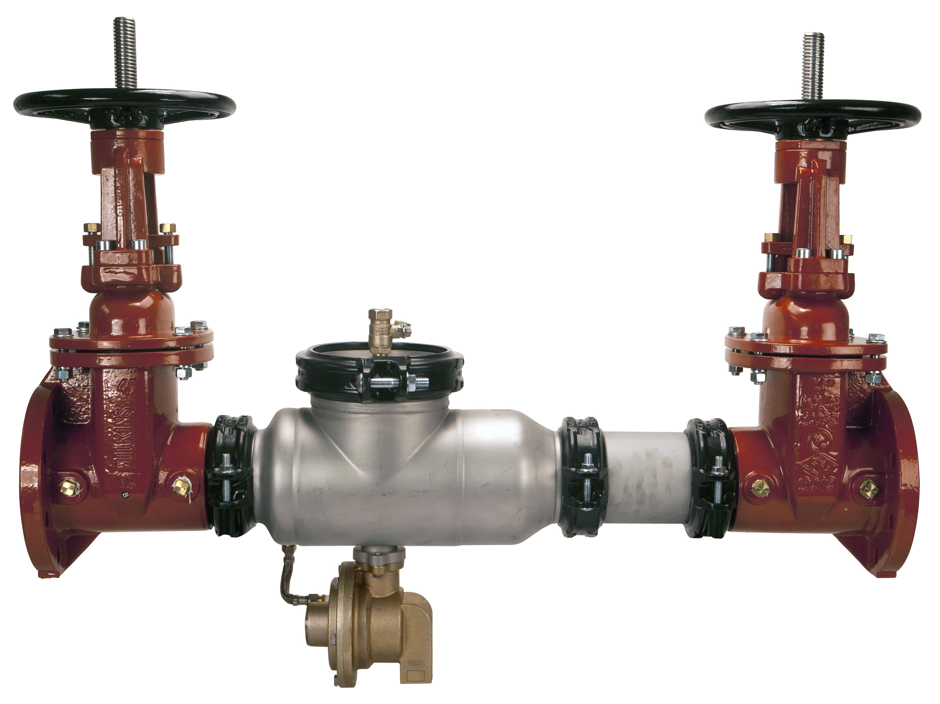 Zurn® Wilkins 3-375ASTROSY-A 375ASTR Backflow Preventer Principle Assembly, 3 in Nominal, Flanged Non Rising Stem Gate Valves End Style, Non-Rising Stem Gate Valve, 304L Stainless Steel Body, Reduced Pressure, 125 lb