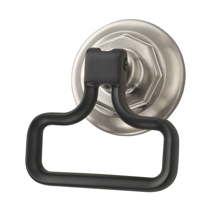 Brizo® 699261-NKBL Rook™ Drawer Knob, Metal, Luxe Nickel/Matte Black, Import