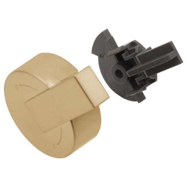DELTA® RP62956CZ Vero® Single Lever Handle With Temperature Knob and Cover, Metal, Brilliance® Champagne Bronze, Domestic