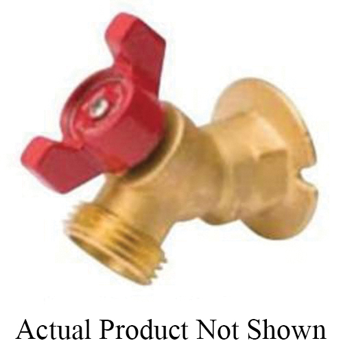 B&K® ProLine™ Quartermaster® 108-054HN Sillcock, 3/4 in, FNPT x Male Hose Thread, Brass Body, Import